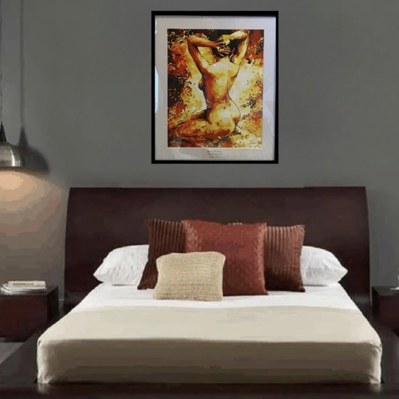 Unframed 16x20 Light & Shadows Acrylic Painting 2020 - Picture 1 of 4